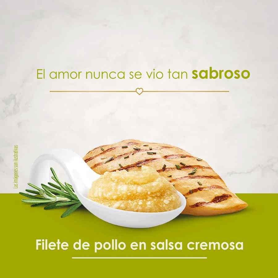 Fancy Feast Puree Kiss Con Filete De Pollo En Salsa Snack Líquido Para Gatos, , large image number null